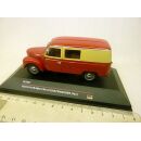 IXO IST 051 1:43  IFA Framo V901/2 Kastenwagen 1954 red