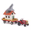 50002 Busch 1:87 Porsche JuniorK Umzugswagen Nr.4 Feuerwehr