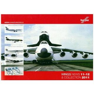 Herpa Wings Katalog News 11-12 Collection 2011 