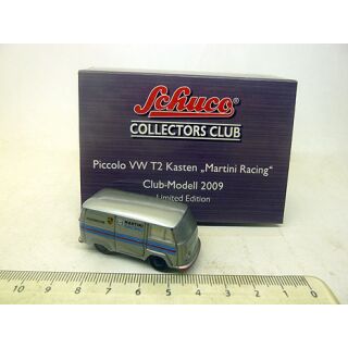 05754 Schuco Piccolo 1:90 VW T2 Kasten Martini Racing Modell 2009