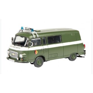 03652 Schuco 1:43 Barkas B1000 Millitärstreife DDR NVA Militär Polizei Army