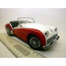 08032WR Kyosho 1:18 Triumph TR3A white red