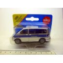 1350 2012 SIKU SUPER 1:55 VW T5 Polizei Mannschaftswagen