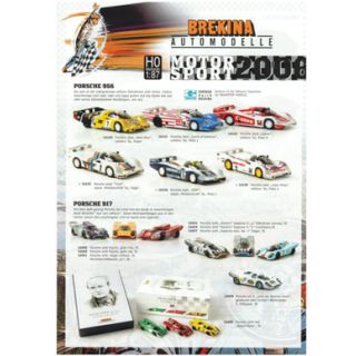 Brekina Prospekt 2006 Motorsport HO 1:87 