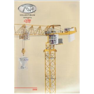 NZG TWH Baumaschinen Modelle 1:50 Katalog 2008 A4