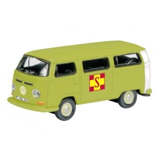 26008 Schuco 1:87 VW T2 Bus ASB grün