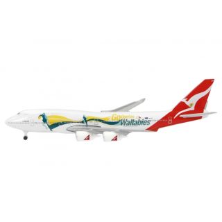 403551612 Schabak 1:600 Boing B747-400 Qantas Wallabies