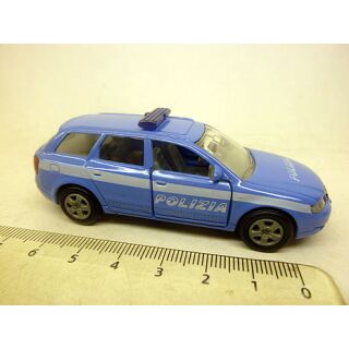1349 Siku Super 1:55 Audi A4 Avant Polizei Italia ohne Verpackung