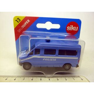 1323 Siku Super 1:64 Mercedes Benz Polizei Mannschaftswagen Italia