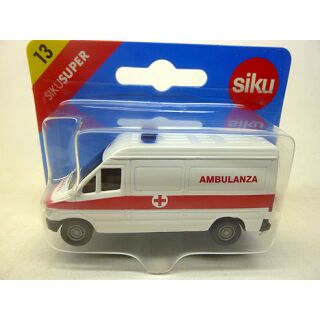 1323 Siku Super 1:64 Mercedes Benz Ambulanza Krankenwagen