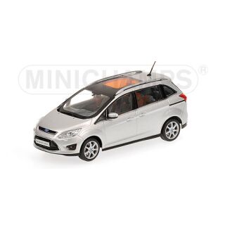 400089101 Minichamps 1:43 Ford C-Max Grand 2010 silver