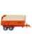 038702 Wiking 1:87 Muldenkipper (Kaweco) rein orange hellelfenbein