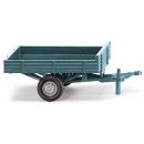 087942 Wiking 1:87 Einachsanhänger Allgaier hellblau