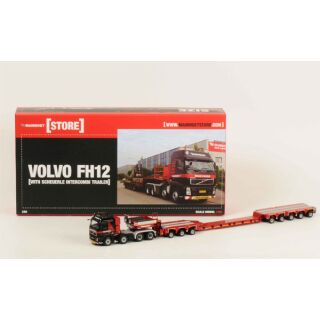 410061 Mammoet 1:50 VOLVO FH12 with scheuerle Intercombi Trailer