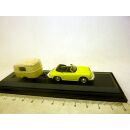 26940 5 Schuco 1:87 Porsche 356 B Cabrio Wohnanhänger