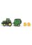 1665 Siku John Deere 7530  Traktor mit Ballenpresse 990