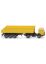 094805 Wiking 1:160 MB Hinterkippersattelzug zinkgelb