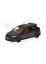 400088106 MINICHAMPS 1:43 FORD FOCUS RS 500 2010 MATT BLACK WITH RED SEATS
