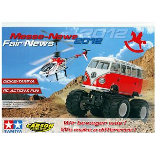 Tamiya Katalog 2012 Messe News RC Modelle