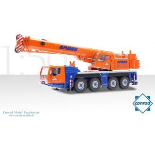 2107/02 Conrad 1:50 TEREX AC 100/4L Teleskopkran Bruns