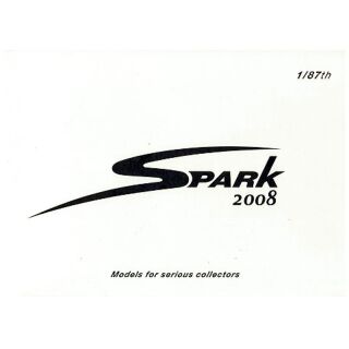 Spark Katalog 2008 Rennwagen Pkw 1:87 A4