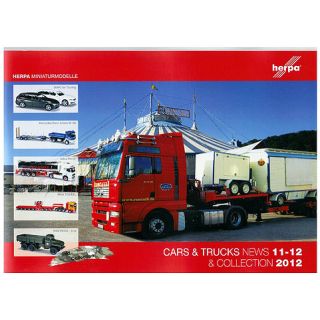 Herpa Katalog 2012 News 11-12 Cars & Trucks PKW LKW 1:87 