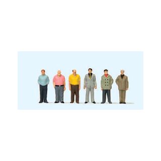 75054 Preiser 1:120 Stehende Männer Standing Men Hommes debouts