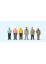 75054 Preiser 1:120 Stehende Männer Standing Men Hommes debouts