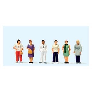 75055 Preiser 1:120 Stehende Frauen Standing Women Femmes debouts