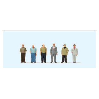79223 Preiser 1:160 Stehende Männer Standing men Hommes debouts