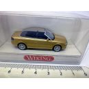 013203 Wiking 1:87 Audi A4 Cabrio offen Cosmic gelb metallic