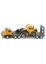 1616 2012 SIKU 1:87 Scania Hauber Tieflader mit Frontlader Radlader