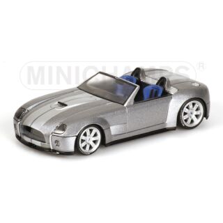 400146430 MINICHAMPS 1:43 FORD SHELBY COBRA CONCEPT 2004 GREY METALLIC