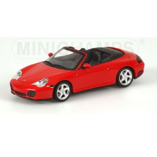 400062831 MINICHAMPS 1:43 PORSCHE 911 4S CABRIOLET 2003 RED