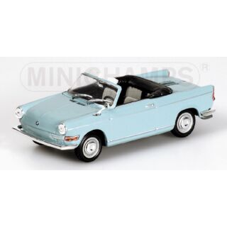400023730 MINICHAMPS 1:43 BMW 700 SPORT CABRIOLET 1961 BLUE