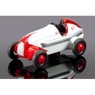 01178 Schuco 1:90 Piccolo Mercedes-Benz 1936 #63 Midget Racer