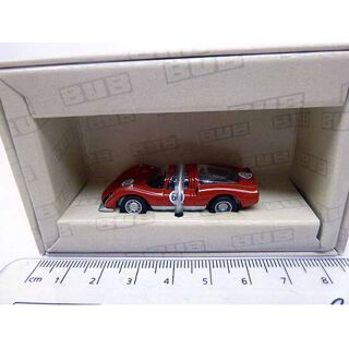 08055 BUB 1:87 Porsche Carrera 6 rot silber