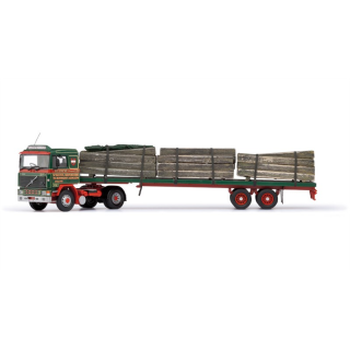 CC15505 Corgi 1:50 Volvo F12 40 Flatbed and Load - H E Payne - Bedfordshire (K)