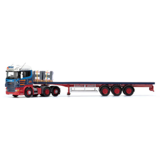 CC13748 Corgi 1:50 SCANIA R, Flatbed and Brick Load, Ian Craig Haulag