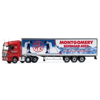 CC13826 Corgi 1:50 MERCEDES  Actros (Face lift) Fridge Trailer Montgo