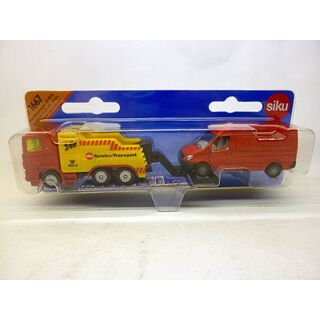 1667 Siku Mercedes Actros Bergung Abschlepper MB Sprinter