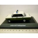 CCC060 IXO 1:43 LADA 1200 2107  Sedan VP Volkspolizei