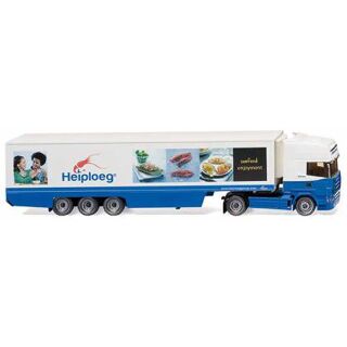 052805 Wiking 1:87 Scania R420 Topline Kühlkoffersattelzug Heiploeg