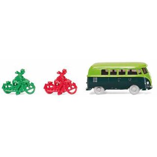 099083 Wiking 1:87 VW T1 Kleinbus Motorräder Sommerfrische am Wannsee