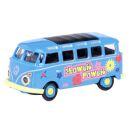 26055 Schuco 1:87 VW T1 Samba Flower Power