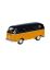 26066 Schuco 1:87 VW T2 Bus gelb schwarz
