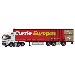 CC14040 Corgi 1:50 Volvo FH Super Trailer, Currie European, Dumfries, Scotland