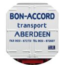 CC15509 Corgi 1:50 Volvo F12 Fridge Trailer, Bon-Accord Transport, Aberdeen, Scotland