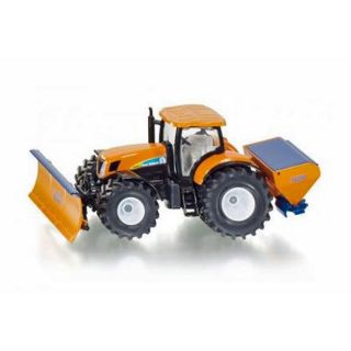 2940 Siku 1:50 New Holland Traktor mit Räumschild und Salzstreuer