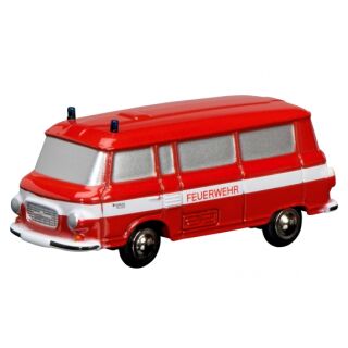 05347 Schuco Piccolo Barkas B1000 BusFeuerwehr DDR GDR